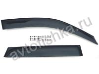 Suzuki Grand Vitara (05-) дефлекторы окон в стиле оригинал Suzuki, ветровики, комплект 4 шт.
