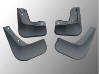 Mitsubishi Lancer 10 (07-) брызговики, грязезащитные щитки полипропиленовые, комплект 4 шт.