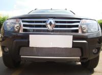 Renault Duster (11–14) Защита радиатора, хром
