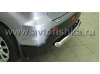 Mitsubishi ASX (10-) защита заднего бампера, труба 70 мм