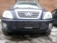 Chery Tiggo (05–13) Защита радиатора, чёрная