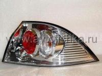 Mitsubishi Lancer 9 (03-07) фонари задние хромированные, комплект 2 шт.