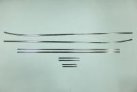 Hyundai i30 (12–) Нижние молдинги стекол, нерж., 8 частей