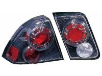 Honda Civic (00-03) 4 дв. седан фонари задние карбоновые, комплект 2 шт.