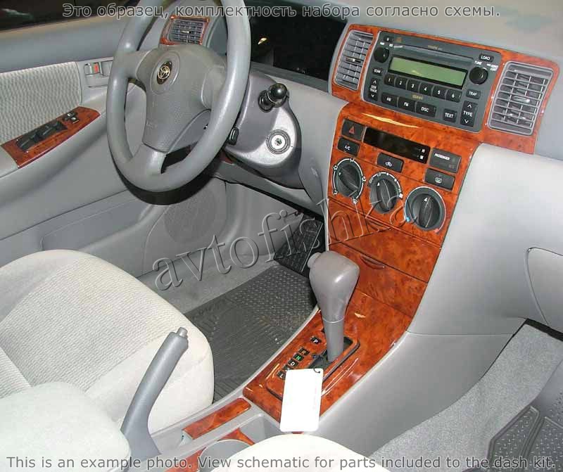 Тюнинг Toyota Corolla 9 E120 2000-2006 (Тойота Королла)