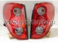 Mitsubishi L200 Triton фонари задние светодиодные красно-тонированные, комплект 2 шт.