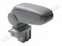 Ford Focus (11–15) Подлокотник с боксом, серый (низ-фибер,верх-Abs - кожзам.)