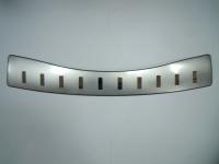 Ford Mondeo (14–) Накладка на задний бампер, нерж., с логотипом