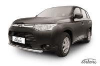 Защита переднего бампера Arbori d57 короткая MITSUBISHI OUTLANDER 2013-2014