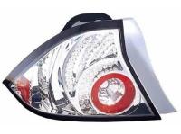 Honda Civic (01-04) 2 дв. купе фонари задние светодиодные хромированные, комплект 2 шт.
