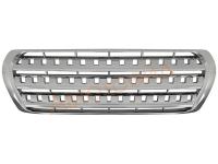 Toyota Land Cruiser 200 (07-11) решетка радиатора хромированная пластиковая, дизайн Mercedes ML