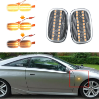Toyota Corolla (98-04), Carina E (92-97), RAV4 (94-04) светодиодные повторители поворотов в крыло, динамичные