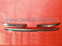 Toyota Corolla (06-10) накладки на решетку радиатора хромированные, ламели 3 шт.