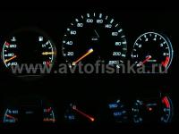 Mercedes W209 CLK после 2002 г. светящиеся шкалы приборов - накладки на циферблаты панели приборов, дизайн № 1