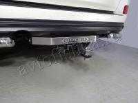 Toyota Land Cruiser (15–) Фаркоп (тягово-сцепное устройство)оцинкованный, надпись Excalibur, шар E)