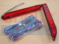 Toyota Camry V40 (2006-2011) фонари заднего бампера светодиодные красные, комплект 2 шт.