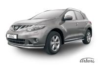 Защита переднего бампера Arbori d57 NISSAN MURANO 2011-