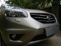 Renault Koleos (12–) Защита радиатора Premium, чёрная