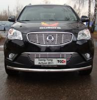 SsangYong Actyon (10–) Защита передняя нижняя 60,3 мм