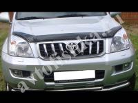 Дефлектор капота темный Toyota Land Cruiser Prado 120 2002-2008