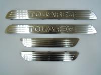 Volkswagen Touareg (10–/14–) Накладки на дверные пороги, OEM-дизайн