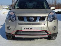 Nissan X-Trail (07–) накладка решётки радиатора нижняя 12 мм