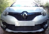 Renault Kaptur (16–) Защита радиатора Premium, чёрная, низ