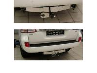 Toyota Land Cruiser 200, Lexus LX570 (08-) Фаркоп с хромированной вставкой