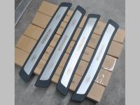 Ford Mondeo (07-) накладки порогов дверных проемов из нержавеющей стали с пластиком, оригинал Ford, комплект 4 шт.