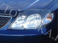 Защита передних фар карбон Toyota седан, универсал Corolla 2004-2006
