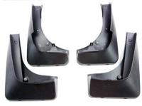 BMW E70 X5 (06-12) грязезащитные брызговики для передних и задних крыльев комплект 4 шт.