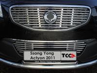SsangYong Actyon (10–) Решётка радиатора верхняя 12 мм