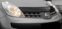 Nissan Note (09–) Дефлектор капота, темный