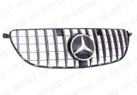 Mercedes-Benz GLE-Klasse W166 2015 - 2018 Решетка радиатора Panamerica хром на бампер 6.3 AMG