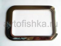 Mercedes W201, W202, W129, W170 декоративная накладка селектора выбора передач коробки автомат (АКПП), хромированная.