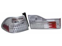 Honda Accord (01-02) 2, 4 дверн. USA фонари задние светодиодные хромированные, комплект 2 шт.