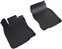 Nissan Qashqai (14–) Коврики салона (полиуретан), чёрные (передние) (сборка Англия)
