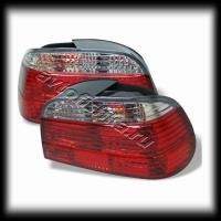 BMW 7 E38 фонари задние красно-белые, комплект 2 шт.
