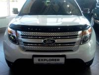 Ford Explorer (10–11) Дефлектор капота, темный
