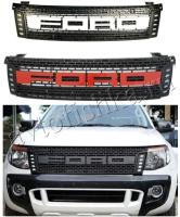 Ford Ranger T6 (11-15) решетка радиатора с DRL подсветкой RAPTOR