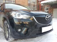 Mazda CX-5 (12–14) Защита радиатора, чёрная, низ