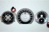 Mercedes W124 E светодиодные шкалы (циферблаты) на панель приборов - дизайн 5