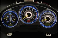 Subaru Impreza 2000-2007 светодиодные шкалы (циферблаты) на панель приборов - дизайн 1