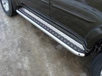 Mitsubishi Pajero Sport (13–) Пороги с площадкой 60,3 мм