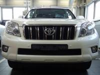 Toyota Land Cruiser Prado (09–12) Защита радиатора, чёрная