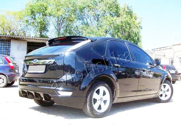 Ford Focus 2 (08 – 11) юбка заднего бампера "Lord"