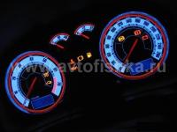 Volkswagen Passat B5 (96-00) светящиеся шкалы приборов - накладки на циферблаты панели приборов, дизайн № 2