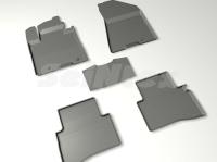 Kia Sportage (16–) Коврики салона резиновые с высоким бортиком