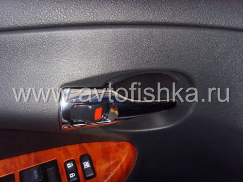 Toyota Corolla, Auris, Axio, Rumion, Ist (06-) ручки дверей хромированные внутренние, комплект 4 шт.