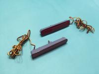 Toyota FJ Cruiser (2007-) фонари заднего бампера светодиодные красные, комплект 2 шт.